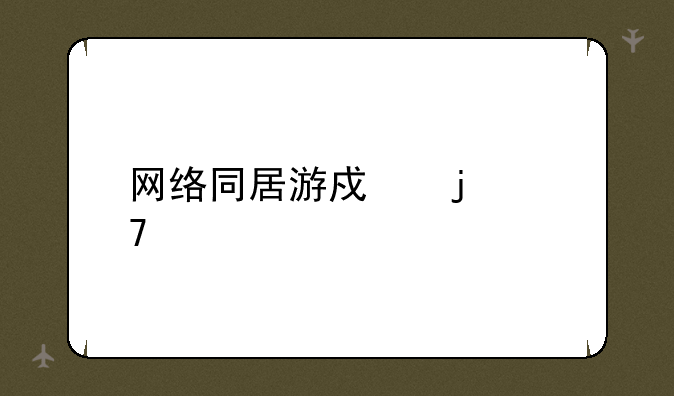 网络同居游戏的词义