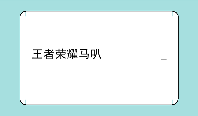 王者荣耀马可波罗剧情？