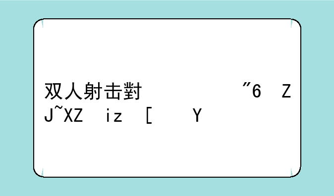 双人射击小游戏大全无广告